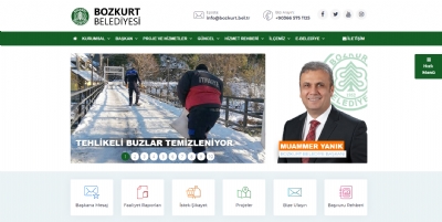 Bozkurt Belediyesi İnternet Sitesi Yenilendi